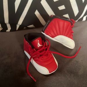 Baby Air Jordan 12 Alternate Red